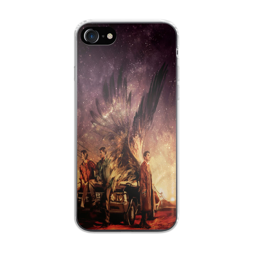 Supernatural Painting Art iPhone SE 3rd Gen 2022 Case