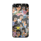 Tina Belcher Collage iPhone SE 3rd Gen 2022 Case
