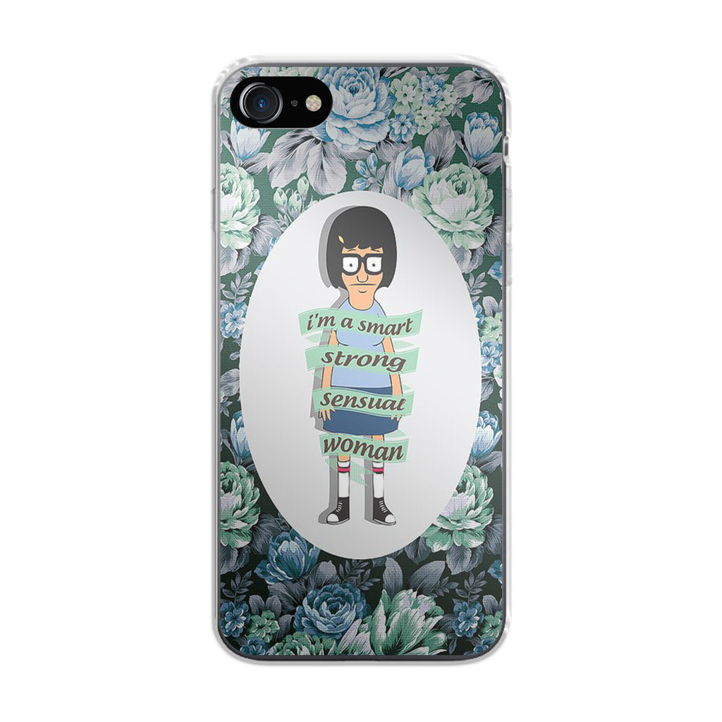 Tina Belcher Flower Woman Quotes iPhone SE 3rd Gen 2022 Case