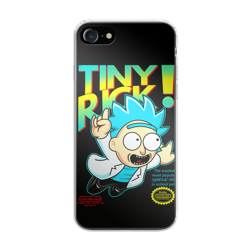Tiny Rick Let Me Out iPhone SE 3rd Gen 2022 Case