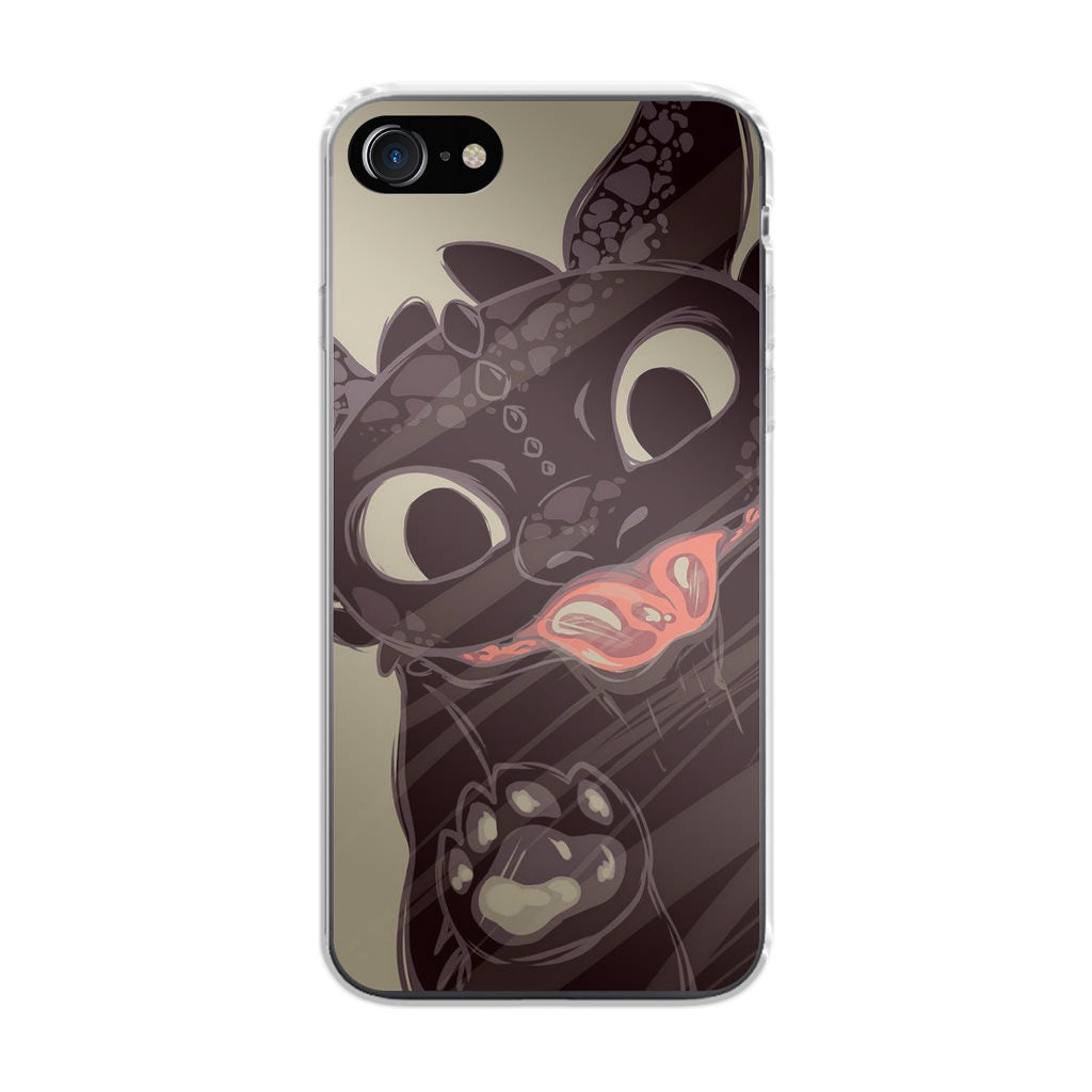 Toothless Dragon Art iPhone SE 3rd Gen 2022 Case
