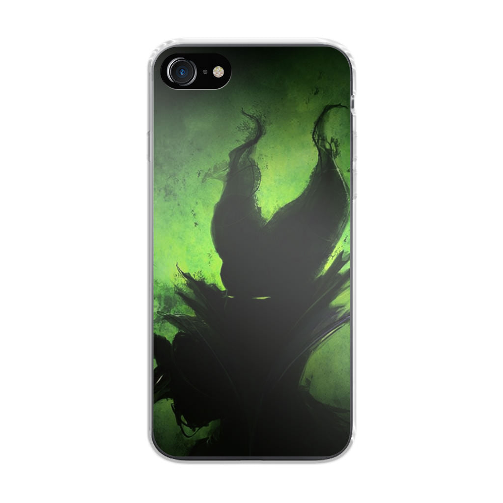 Villains Maleficent Silhouette iPhone SE 3rd Gen 2022 Case