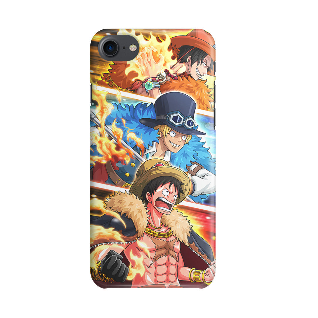 Ace Sabo Luffy iPhone SE 3rd Gen 2022 Case