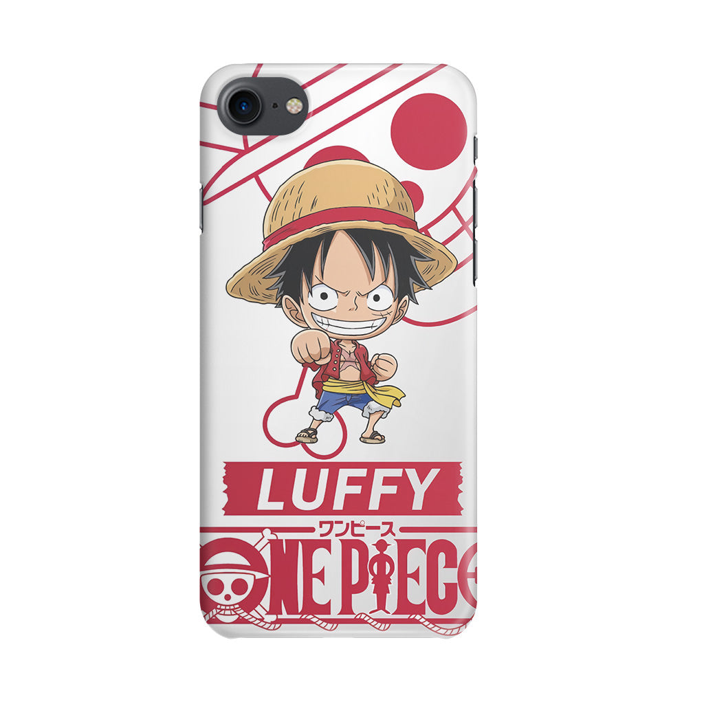 Chibi Luffy iPhone SE 3rd Gen 2022 Case