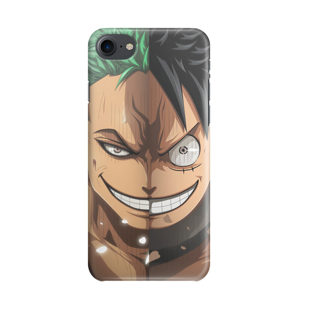 Luffy And Zoro Half Smile iPhone SE 3rd Gen 2022 Case
