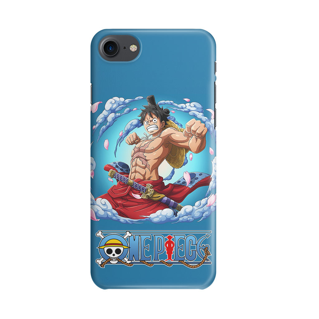 Luffy Arc Wano One Piece iPhone SE 3rd Gen 2022 Case