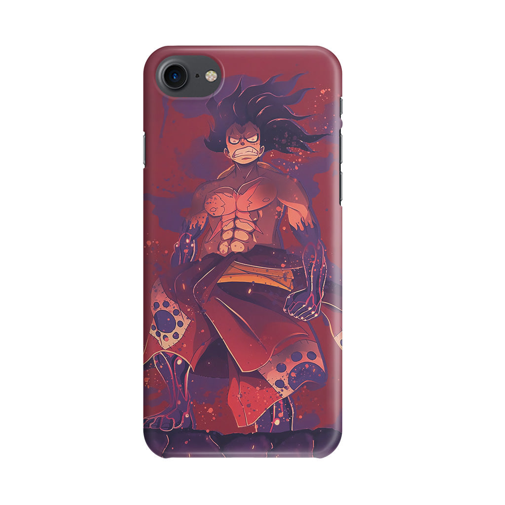 Luffy Snake Man Art iPhone SE 3rd Gen 2022 Case