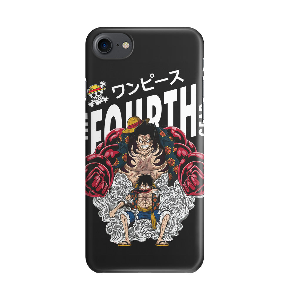 Luffy The Fourth Gear Black iPhone SE 3rd Gen 2022 Case