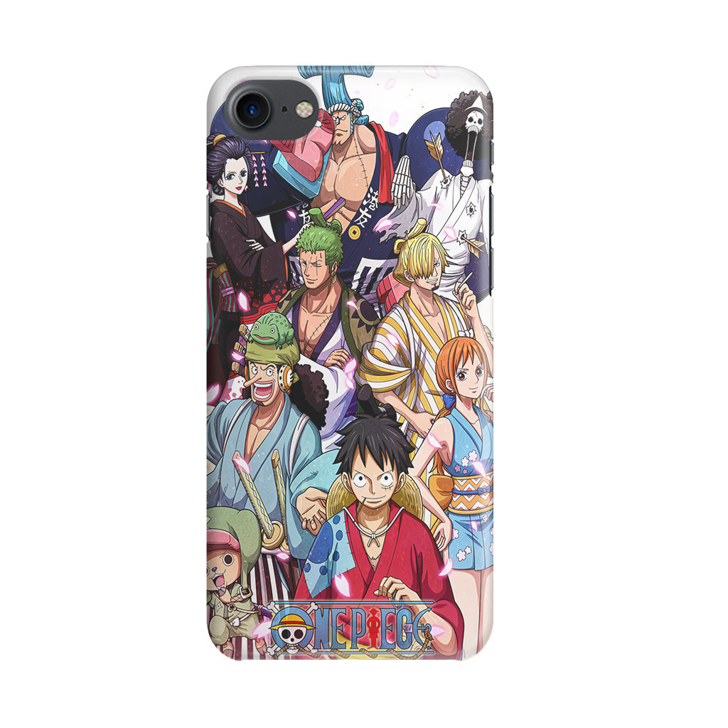 Mugiwara Crew Wano iPhone SE 3rd Gen 2022 Case