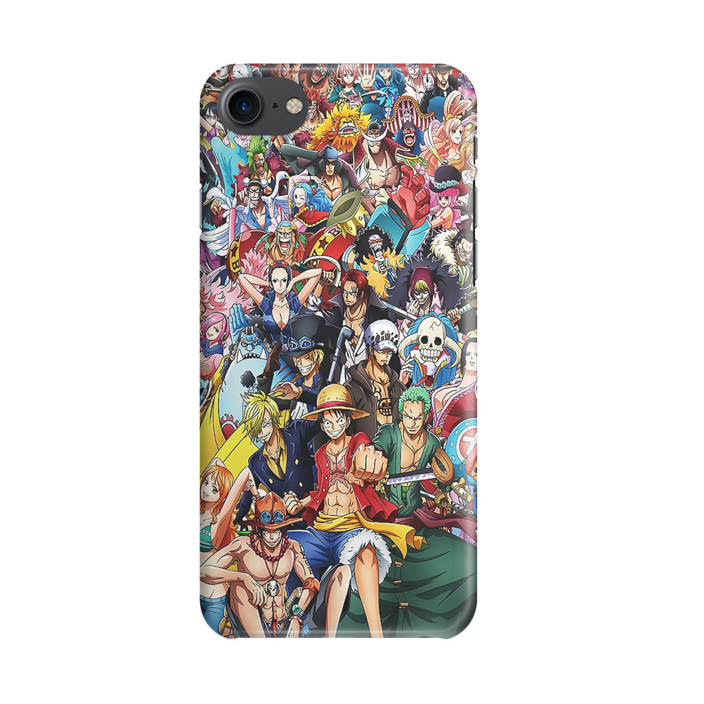 One Piece Characters In New World iPhone SE 3rd Gen 2022 Case