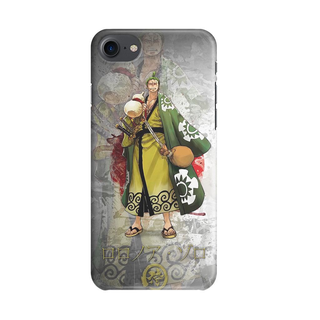 Roronoa Zoro Arc Wano iPhone SE 3rd Gen 2022 Case