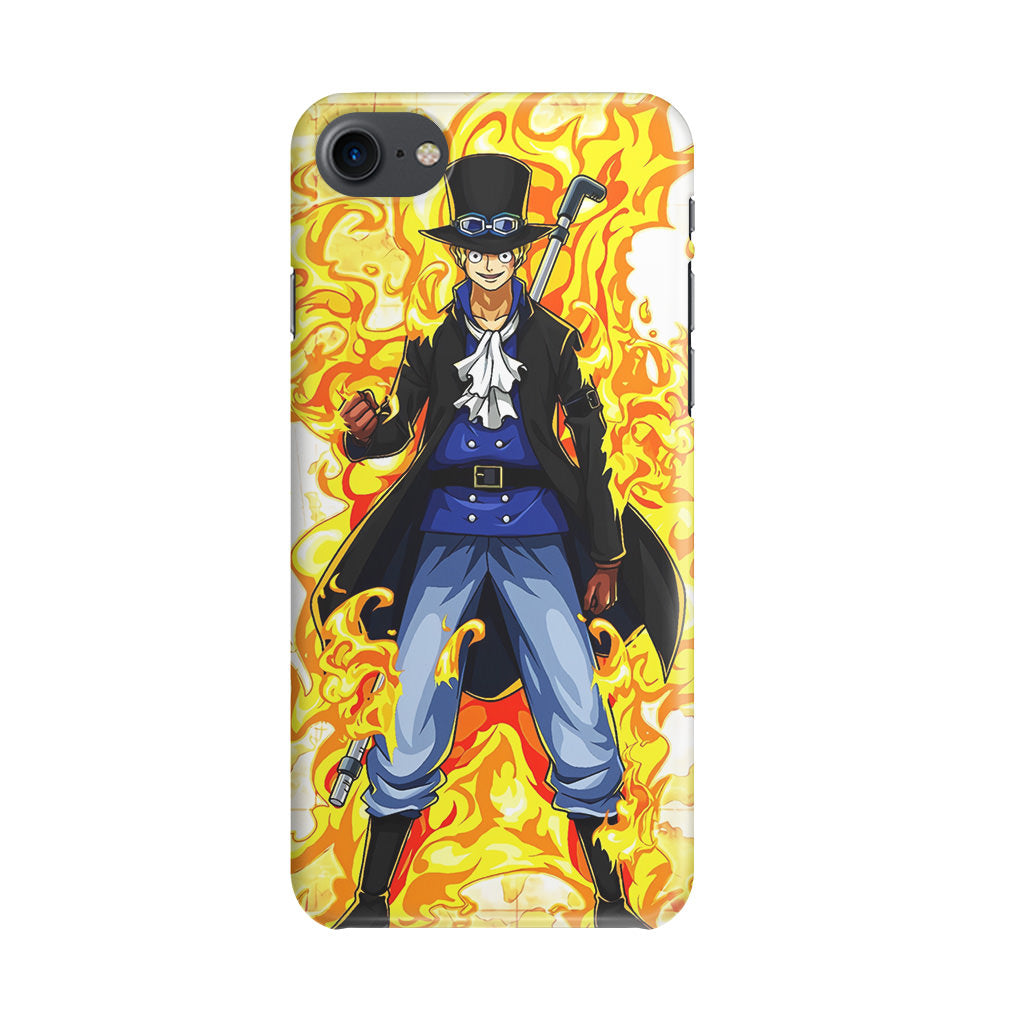 Sabo Mera Mera No Mi iPhone SE 3rd Gen 2022 Case