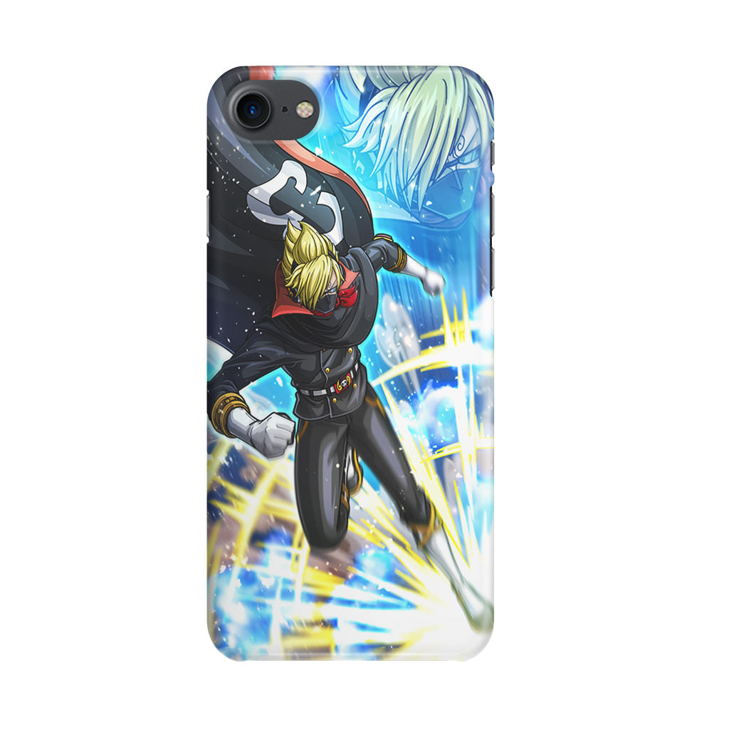 Sanji In Stealth Black Suit iPhone SE 3rd Gen 2022 Case