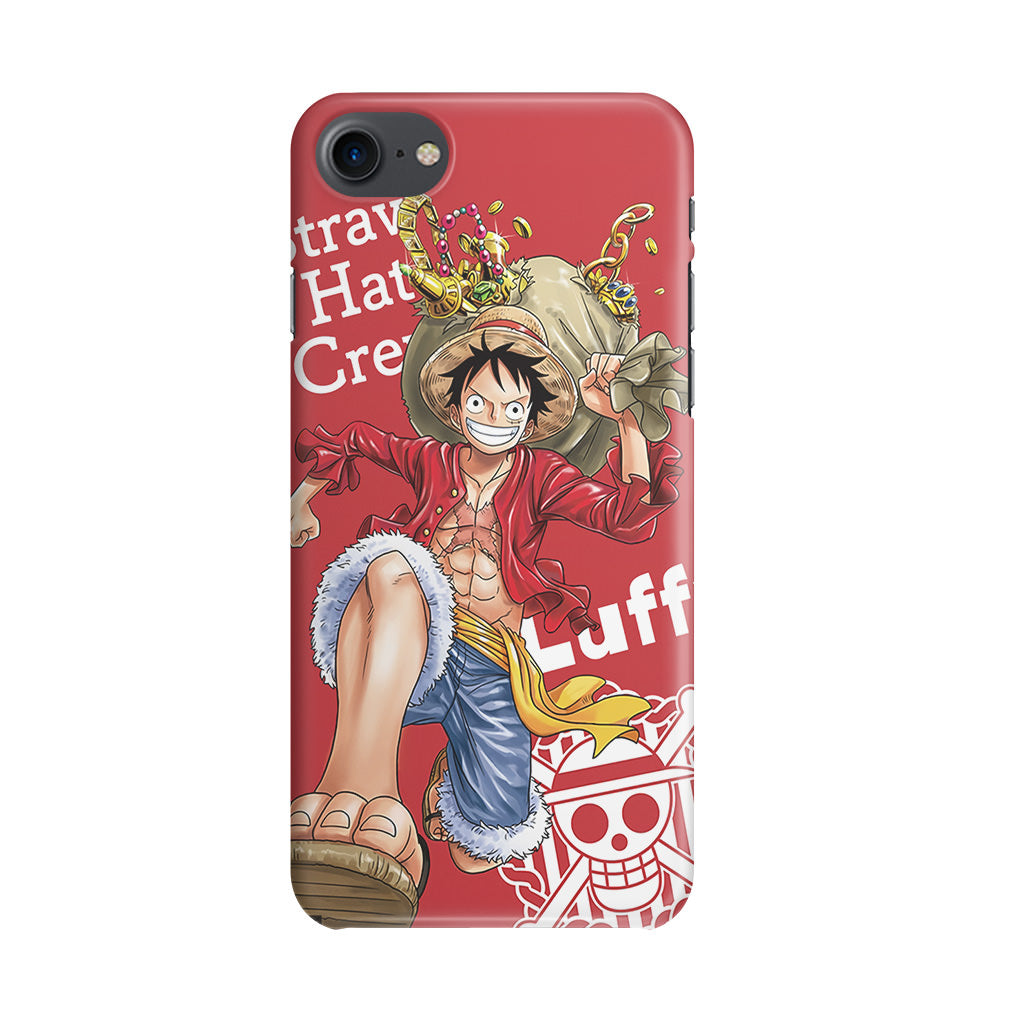 Straw Hat Monkey D Luffy iPhone SE 3rd Gen 2022 Case