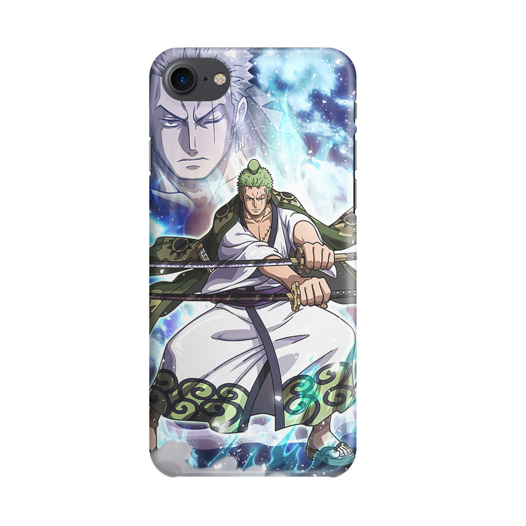 Zoro Two-Sword Style Arc Wano iPhone SE 3rd Gen 2022 Case