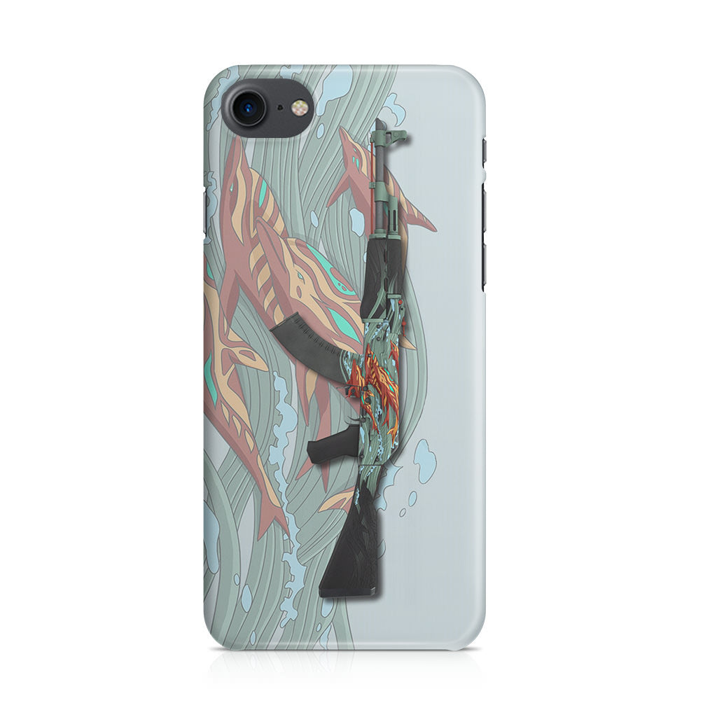 AK-47 Aquamarine Revenge iPhone SE 3rd Gen 2022 Case