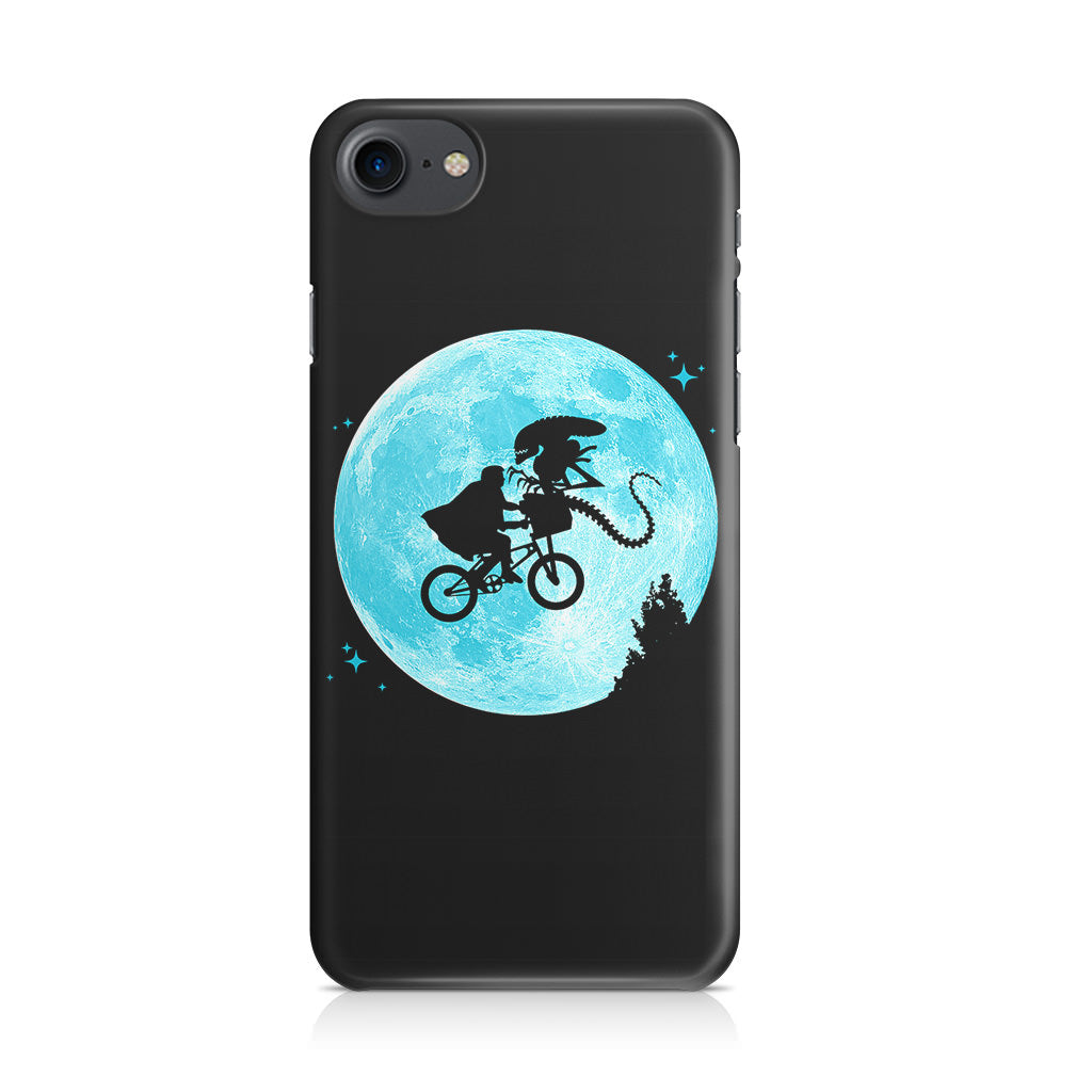 Alien Bike to the Moon iPhone SE 3rd Gen 2022 Case