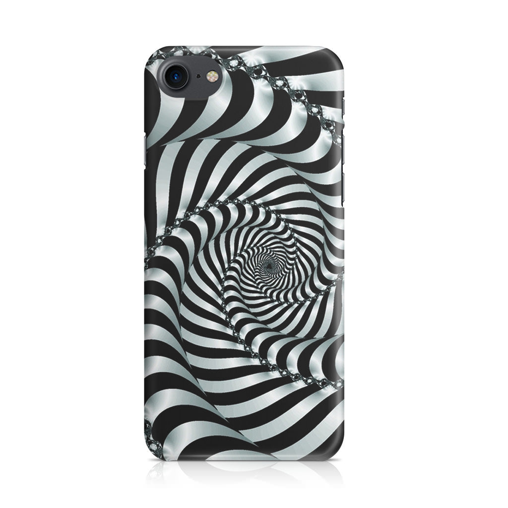 Artistic Spiral 3D iPhone SE 3rd Gen 2022 Case