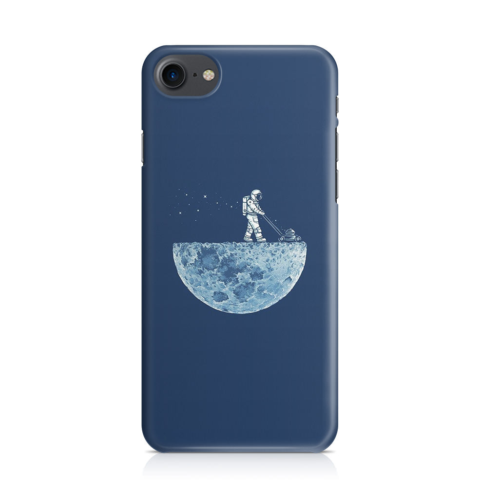 Astronaut Mowing The Moon iPhone SE 3rd Gen 2022 Case