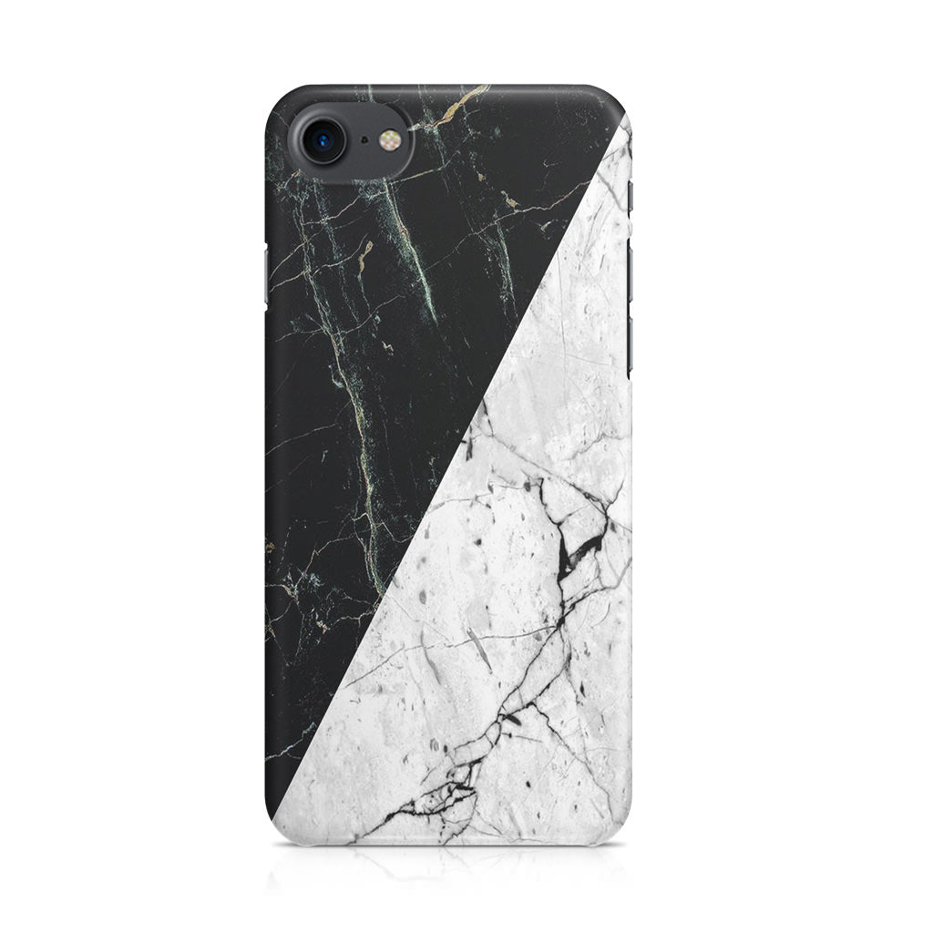 B&W Marble iPhone SE 3rd Gen 2022 Case