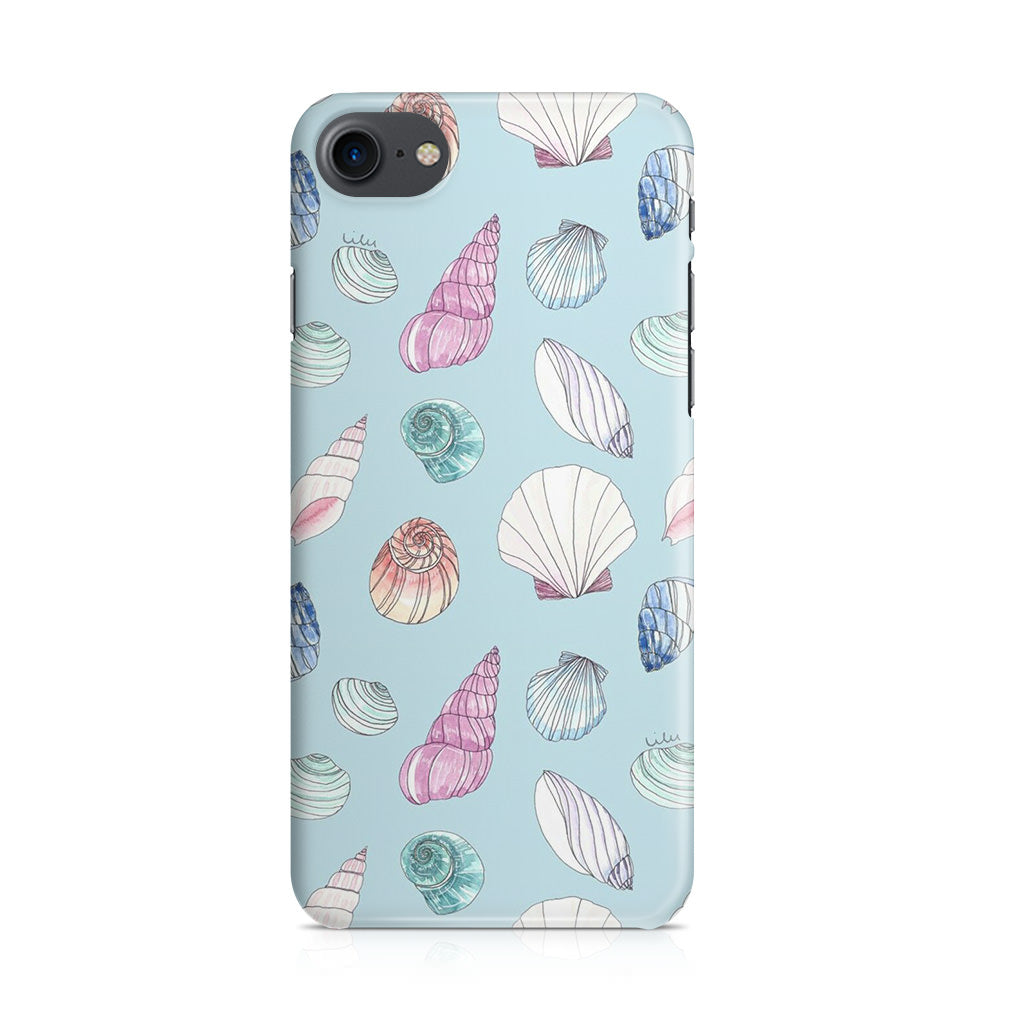 Beach Shells Pattern iPhone SE 3rd Gen 2022 Case