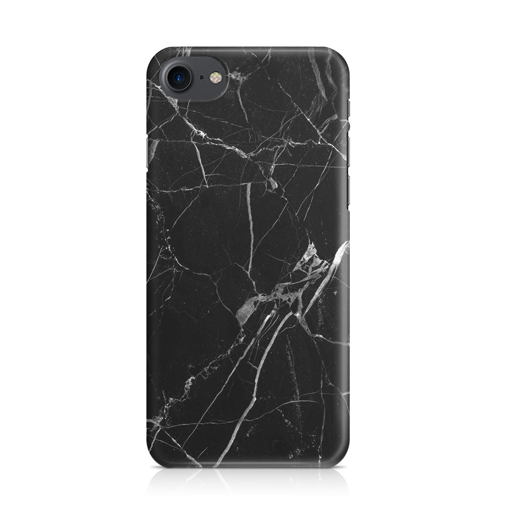Black Marble iPhone SE 3rd Gen 2022 Case