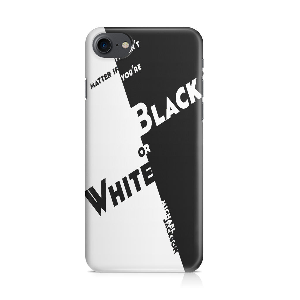 Black Or White Michael Jackson iPhone SE 3rd Gen 2022 Case