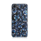 Blue Diamonds Pattern iPhone SE 3rd Gen 2022 Case