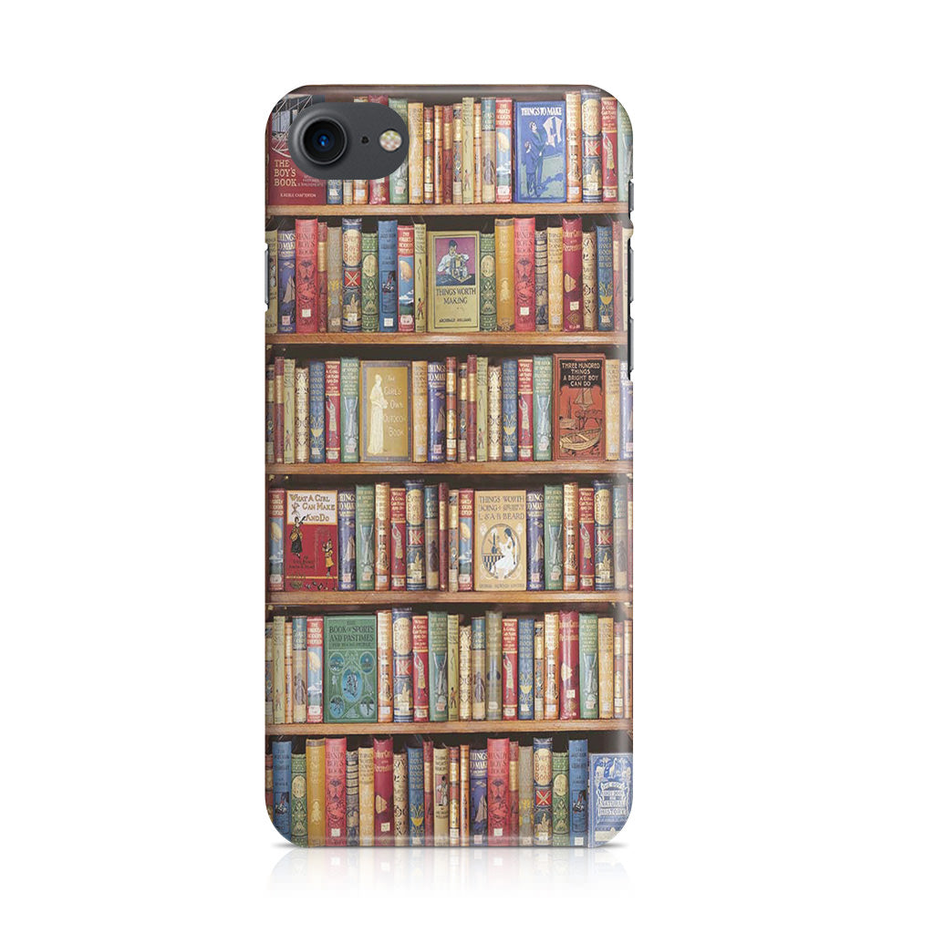 Bookshelf Library iPhone SE 3rd Gen 2022 Case