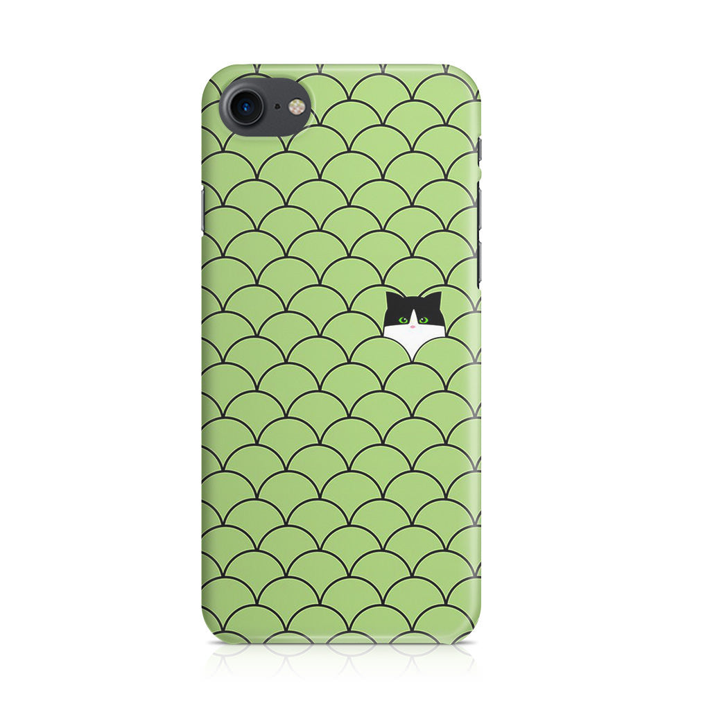 Cat Circles iPhone SE 3rd Gen 2022 Case
