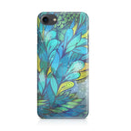 Colorful Art in Blue iPhone SE 3rd Gen 2022 Case