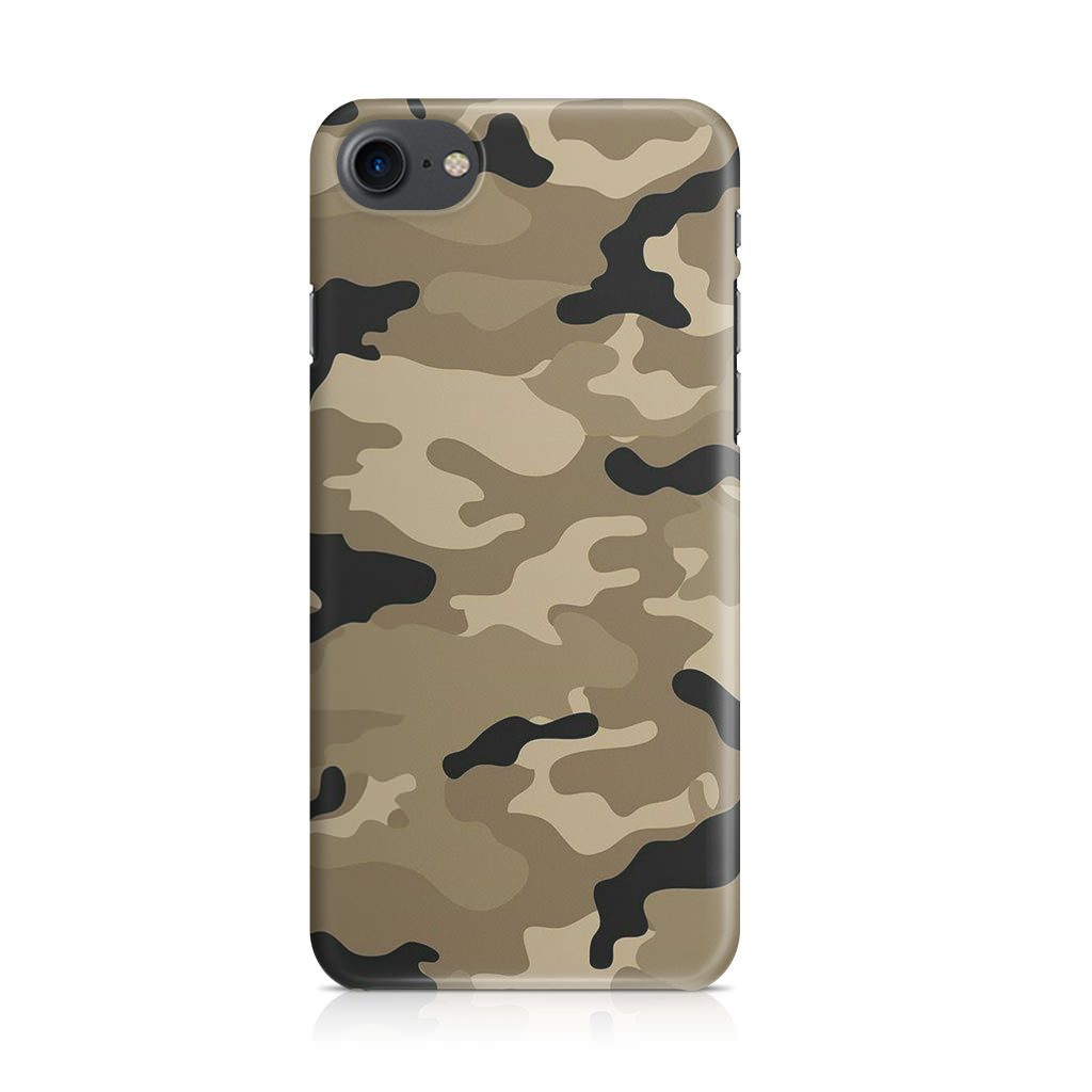 Desert Military Camo iPhone SE 3rd Gen 2022 Case