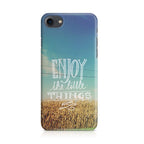 Enjoy The Little Things iPhone SE 3rd Gen 2022 Case
