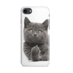 Finger British Shorthair Cat iPhone SE 3rd Gen 2022 Case