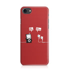 Funny Music Headphones Player Buds iPhone SE 3rd Gen 2022 Case