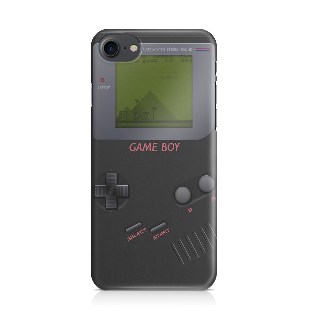 Game Boy Black Model iPhone SE 3rd Gen 2022 Case
