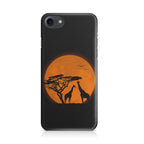 Giraffes Silhouette iPhone SE 3rd Gen 2022 Case