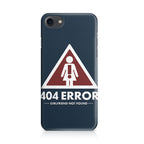 Girlfriend Not Found Error iPhone SE 3rd Gen 2022 Case