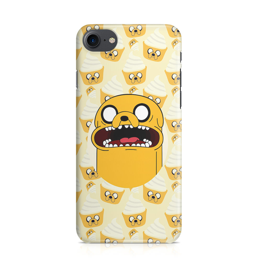 Hora de Advantura Cups Pattern iPhone SE 3rd Gen 2022 Case