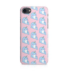 Horned Whales Pattern iPhone SE 3rd Gen 2022 Case