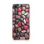 I Love Choco Pattern iPhone SE 3rd Gen 2022 Case
