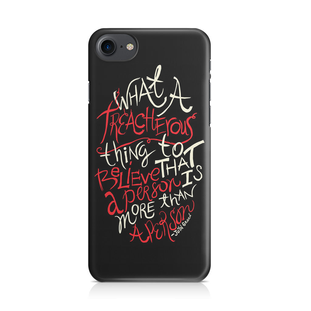 John Green Quotes More Than A Person iPhone SE 3rd Gen 2022 Case
