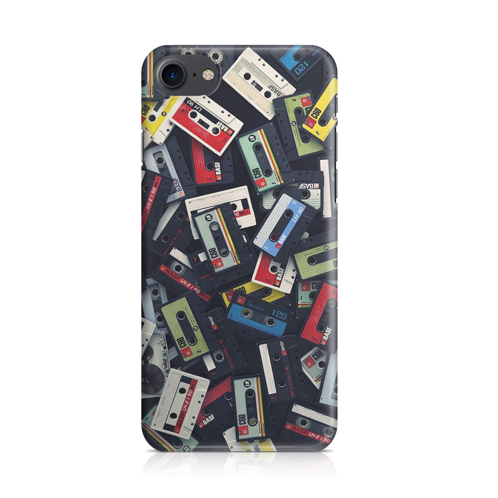 Old Vintage Cassettes iPhone SE 3rd Gen 2022 Case