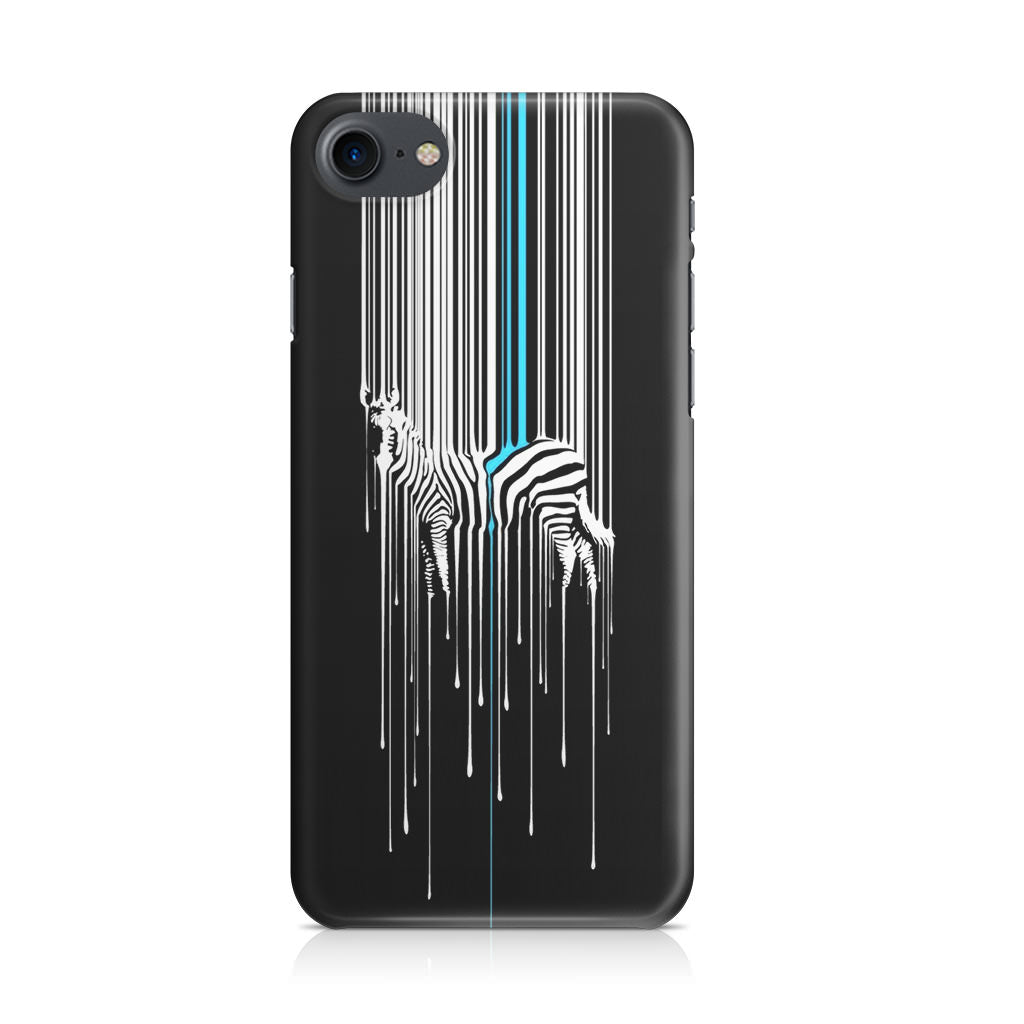 Painting Zebra iPhone SE 3rd Gen 2022 Case