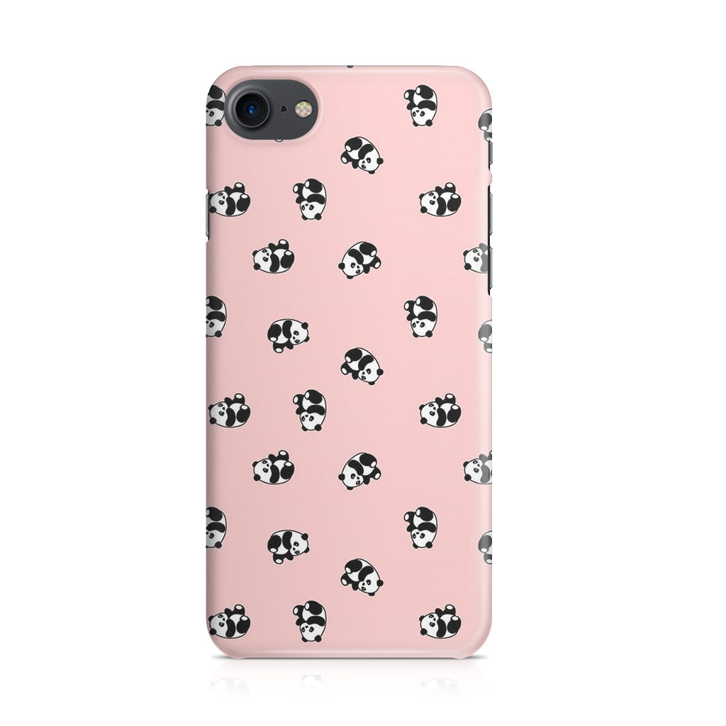 Pandas Pattern iPhone SE 3rd Gen 2022 Case