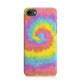 Pastel Rainbow Tie Dye iPhone SE 3rd Gen 2022 Case