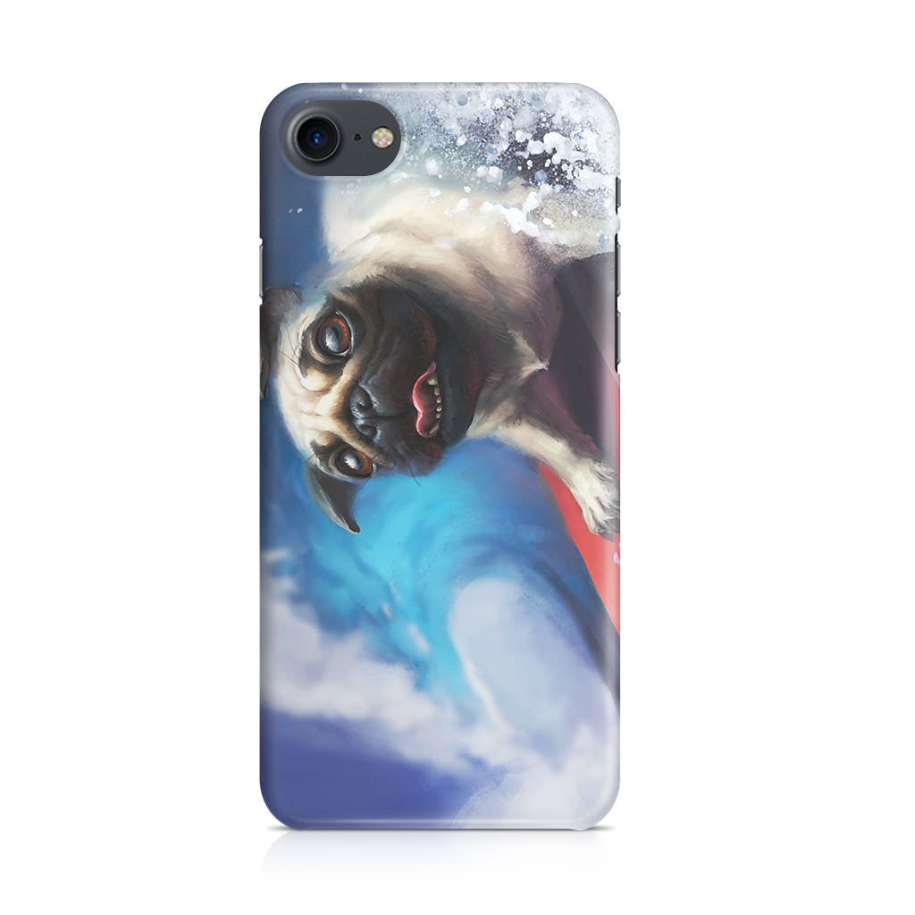 Pug Surfers iPhone SE 3rd Gen 2022 Case