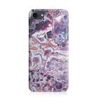 Purple Marble iPhone SE 3rd Gen 2022 Case