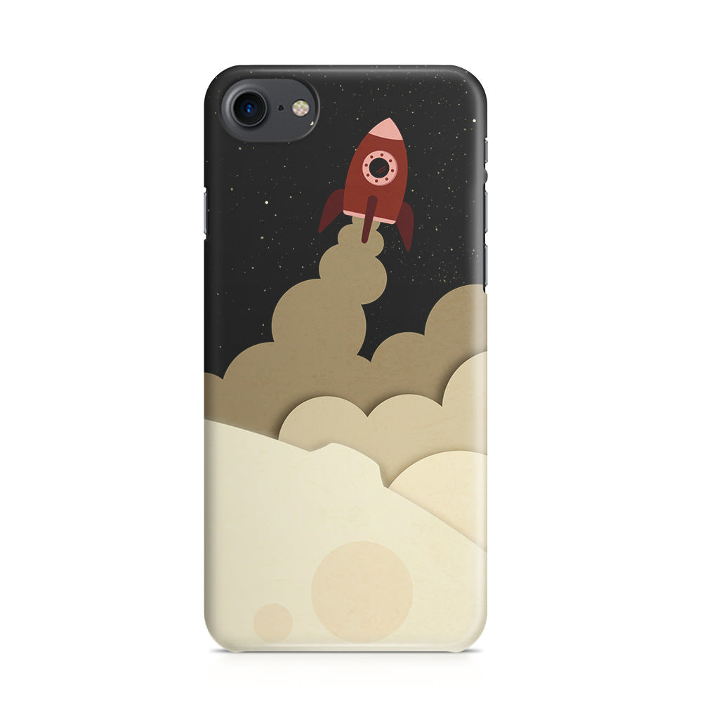 Rocket Ship iPhone SE 3rd Gen 2022 Case
