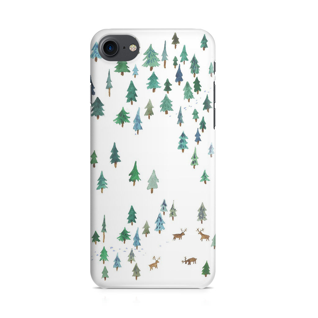 Snow Everywhere iPhone SE 3rd Gen 2022 Case